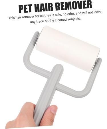 Sticker Pet Hair Remover - Effective Fur Cleaning Tool & Lint Roller for Sofa | Strong Adhesive Pet Supplies - 18.5x10x5CM Gray - Buy Online on GoSupps.com