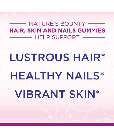 Nature's Bounty Hair Skin & Nails Gummies Value Size 180 Count - Buy Online on GoSupps.com
