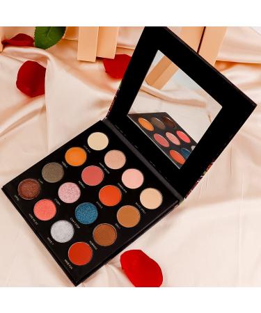 Buy Xaena Eyeshadow Palette - 16 Highly Pigmented Matte & Shimmer Colors | Waterproof Long-Lasting Makeup | Perfect Gift for Stunning Eye Looks - Buy Online on GoSupps.com