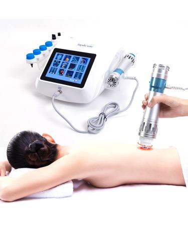 Cicolo Ed Extracorporal shock waves therapy device portable shockwave therapy therapy with 7 massage head muscle massage device Fast pain relief anti-cellulite