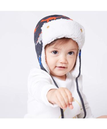 Gajaous Baby Winter Beanie Hat with Animals Earflap | Fleece Lined Warm Hat for Kids 0-12 Months - Buy Online on GoSupps.com