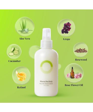 ORG Korean Deep Gel Exfoliating Body Scrub - Natural Cruelty Free Formula for Smooth & Glowing Skin - 6oz - Buy Online on GoSupps.com