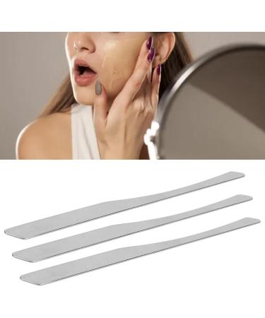 Metal Makeup Spatulas Cosmetic Spatulas Multifunctional 3 Pack Durable Easy Clean Flat for Home - Buy Online on GoSupps.com