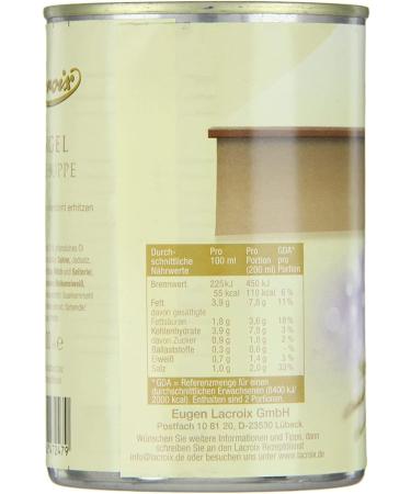  n.v. Lacroix Asparagus Cream Creamy Soup with Pieces of Asparagus 400 ml Pack of 3 - Buy Online on GoSupps.com