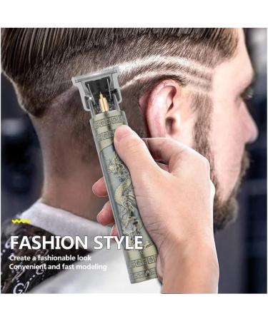 Razors T9 Original Hairdresser Set - Men's Electric Razor & Professional Haircut Trimmer (Bronze Buddha) - International Shipping Available - Buy Online on GoSupps.com