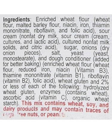 The Prepared Pantry Sour Cream Onion Gourmet Bread Mix - Perfect for Bread Machine or Oven - Buy Online on GoSupps.com