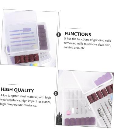 Beaupretty 3 Sets Nail Polisher Manicure Drill Bits Nail Drill Bit Nail Polishing Head Pedicure Drill Bits Cuticle Drill Bit Tungsten Steel Stainless Steel. Silicone. Quartz. Ceramics - Buy Online on GoSupps.com