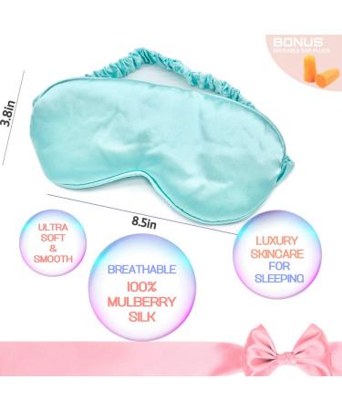 Gel Eye Mask + Silk Sleep Mask: Hot/Cold Therapy for Puffy Eyes, Dark Circles, Headaches - Adjustable Strap & Reusable (Light Green) - Buy Online on GoSupps.com