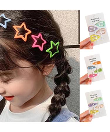 Limtula Heart Bobby Pin Heart Hair Clip For Kid Heart BarrettesCute Snap Hair Clip for Girl Hair Clip Bangs Clip Hairpin - Buy Online on GoSupps.com