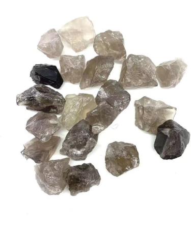 Crystal Hole Natural Crystals and Stones 300g Smoky Quartz Healing Crystal Raw Rock Gemstone Gravel Stone for Home Decoration for Decoration Crystal Hole - Buy Online on GoSupps.com