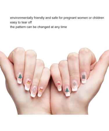 Shanrya Christmas Nail Art Decals Widely Used Nail Art Christmas Sticker for Christmas - Buy Online on GoSupps.com