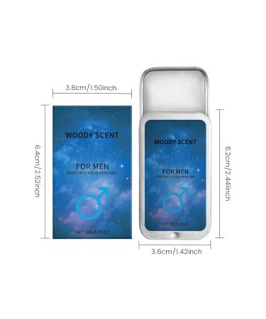 Men's Fresh Solid Perfume Luxury Unisex Perfumes Portable Perfume Long Lasting Fragrance Ideal Men Perfumes for Special Occasions & Daily Elegance Valentines Day Gifts 0.96 Ounce (Pack of 1) Blue - Buy Online on GoSupps.com