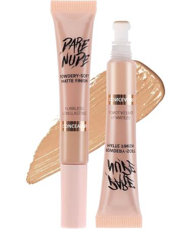 Matte Concealer Natural Matte Finish Freckles Tear Gap Nose Shadow Contour Stick 24h Full Coverage Matte Finish-12ml/0.14oz (02#) - Buy Online on GoSupps.com