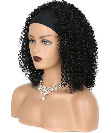 KKJKK Shoulder Length Curly Wig for Black Women - Heat-Resistant Deep Wave Synthetic Hair for Daily & Party Wear - Buy Online on GoSupps.com