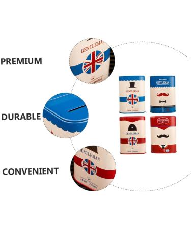 Merryhapy 4-Piece Blade Recycling Box | White Sheet Metal Organization Case for Waste Blades | Multi-Purpose Storage for Students & More - Buy Online on GoSupps.com