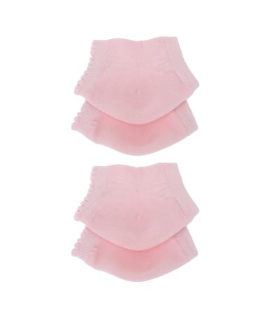 Moisturizing Elbow Cover 2 Pairs Breathable Elbow Protection Cover Pink Sleeve for Injury Prevention
