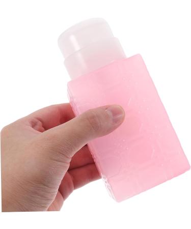 minkissy Nail Oil Pink Nail Polish Nail Polish Remover Dispenser Pump Dispenser Nail Polish Remover Pump Makeup Remover Dispenser Plastic Travel Powder Pump Manicure 6x5x13cm Pink - Buy Online on GoSupps.com