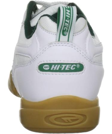 Hi-Tec Women's Squash Classic Shoes - Size 43 EU - White/Green - International Shipping Available - Buy Online on GoSupps.com