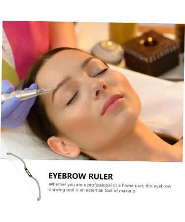 FOMIYES 2pcs Bow Eyebrow Ruler Make up Kit Eyebrow Ruler Tool Eyebrow Measurement Tool Eyebrow Trimming Set - Buy Online on GoSupps.com