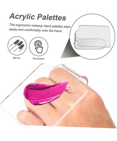 3 pi ces Palette de Manucure Transparente pour Ongles Plateau de M lange Portable et pour et Cosm tiques Plateau Exposition Pratique pour Salon et Voyage - Buy Online on GoSupps.com
