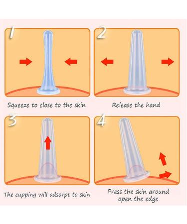 Buy Silicone Massage Cups - Large Cupping Therapy Set (2 Pack) for Pain Relief | International Shipping Available - Buy Online on GoSupps.com