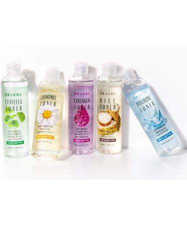 Orjena Natural Chamomile Toner - Pore Tightening Skin Relief Soothing Effect - for All Skin Types 250ml Net Wt - Buy Online on GoSupps.com