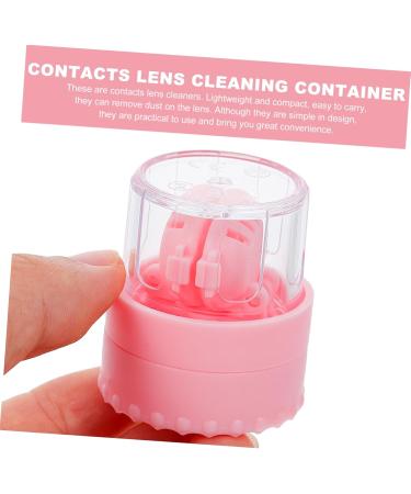 Partykindom 12 STK Colored Contact Lens Storage Case | Portable Travel Cleaner & Container | Ideal for Contact Lenses & Glasses - Buy Online on GoSupps.com
