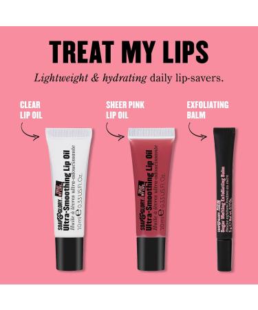 Soap & Glory Treat My Lips Ultra-Smoothing Lip Oil - Hydrating Rosehip & Orchid Treatment for Fine Lines (10 ml) | International Shipping Available - Buy Online on GoSupps.com