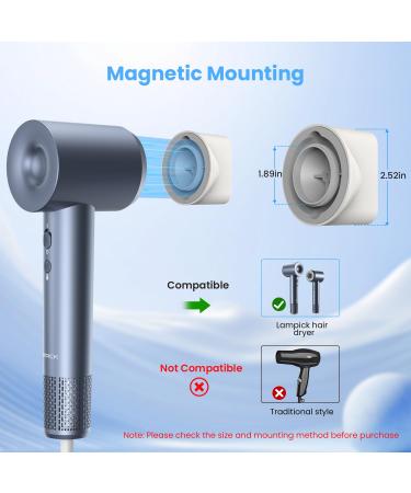 Magnetic Smoothing Nozzle Replacement for LAMPICK Hair Dryer | Attachment Concentrator Air Nozzle for Salon & Home Styling - Buy Online on GoSupps.com
