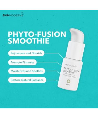 Buy SKIN MODERNE++ Phyto-Fusion Smoothie Face Serum | Vitamin C & Plant Oils for Radiant Skin | Vegan & Plant-Based - 30ml - International Shipping Available - Buy Online on GoSupps.com