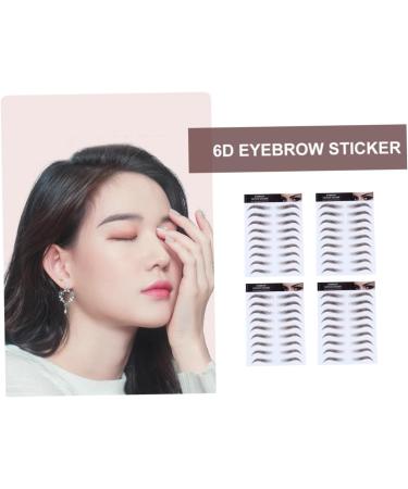 FOMIYES 16 Pcs Eyebrow Stickers Waterproof Makeup Eyebrow Grooming Stickers Imitation Eyebrow Stencil Modify - Buy Online on GoSupps.com