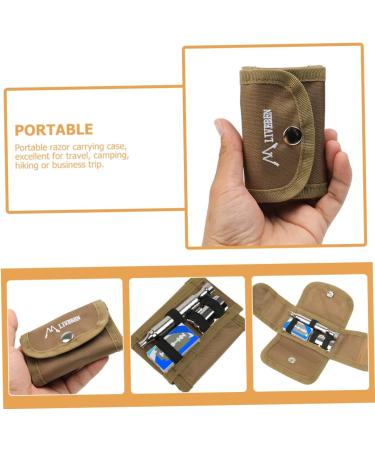 FOMIYES 3pcs Razor Storage Bag - Portable Protective Oxford Cloth Case for Travel - Ideal for Men - International Shipping Available - Buy Online on GoSupps.com