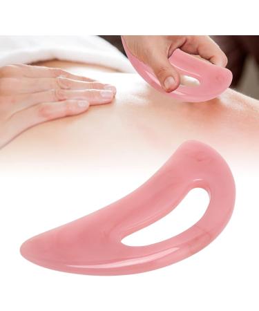 Buy Gientan Pink Resin Gua Sha Plate | Full Body Massage Board for Home & Salon | International Shipping - Buy Online on GoSupps.com