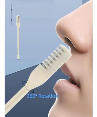 2024 Upgraded 2-in-1 Nasal Hair Cutter & Nose Hair Trimmer for Men & Women | Manual Double-Sided Tool with 360 Rotating Design - Pink - Buy Online on GoSupps.com