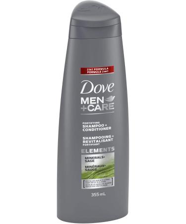 Dove Men + Care Shampoo+Conditioner Minerals+Sage 355 ML - Buy Online on GoSupps.com