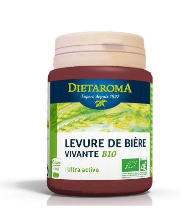 Dietaroma Organic Live Brewer's Yeast Food Supplement x 90 Capsules