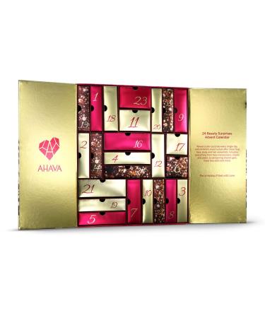 AHAVA Adventure Gift Set - 24 Item Advent Calendar for Skincare & Self-Care | International Shipping Available - Buy Online on GoSupps.com