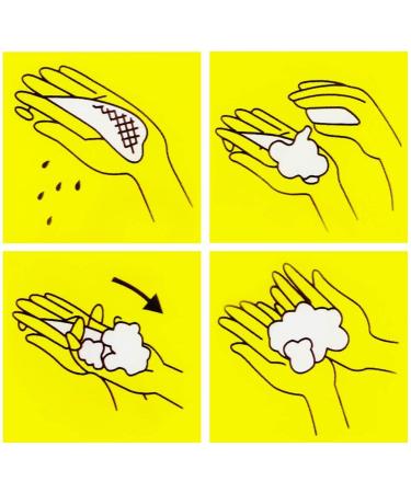 10 PCS Exfoliating Mesh Soap Pouch Double Layer Net Sack - Random Color - Buy Online on GoSupps.com