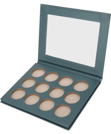 DIY Empty Eyeshadow Empty Eyeshadow BoxDIY Empty Eyeshadow 12 Hole Empty Eyeshadow Palette Portable DIY Makeup Empty Bh Bronzer Palette for Cosmetics Store (Blackish Green) - Buy Online on GoSupps.com
