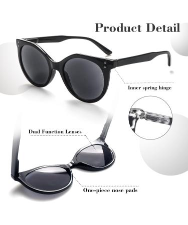 4 Pack Reading Sunglasses for Men & Women - UV 400 Protection Full Lens Sun Readers (2.5x) - Perfect for Outdoor Use - Buy Online on GoSupps.com