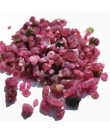 Natural Rough Tourmaline Stones Raw Crystal Stone Chips for Fishbowl Decoration (Color : 200g) - Buy Online on GoSupps.com
