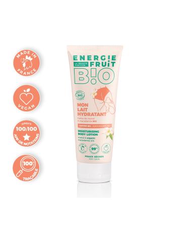 Buy ENERGY FRUIT Moisturizing Body Milk | Organic Monoi & Macadamia Oil | Vegan | 200ml | Ecocert Certified | International Shipping - Buy Online on GoSupps.com