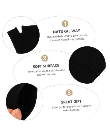 NOLITOY Women s Wristband & Thumb Support Gloves for Tendonitis - Warm Black Gloves 15x12cm - International Shipping Available - Buy Online on GoSupps.com