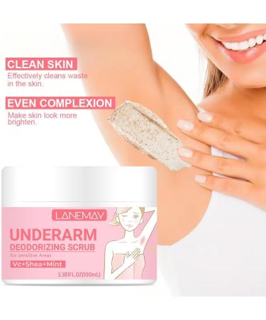 Exfoliating cream for armpits body feet and body for body armpits knees legs and inner thigh - Buy Online on GoSupps.com