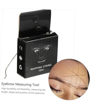 Didiseaon Makeup Supplies Eyebrow Brow Stencil Guide Ink Nose Measuring Thin- Threading Grooming Ultra- - Buy Online on GoSupps.com