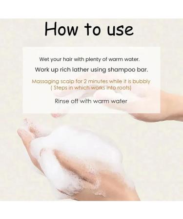  Generisch shampoo soap organic 60g firm moisturizing shampoo hair soap for women girls travel home nourishing - Buy Online on GoSupps.com