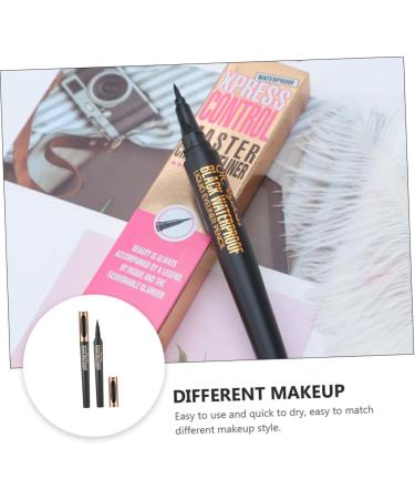 Beavorty Black Eyeliner Liquid 2pcs Makeup Eyeliner Stamp Eyeliner Brown Eyeliner Brown Eyeliner Cosmetic Pens Sweat-proof Eyeliner Pencil Black - Buy Online on GoSupps.com