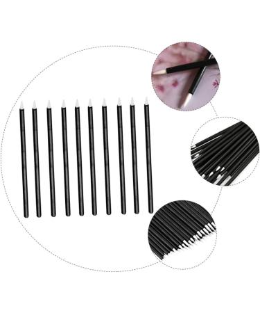 Healeved 300 Pcs Disposable Eyeliner Makeup Gel Eyeliner Brush Gloss Wand Black Artificial Fiber 1 count (Pack of 1) Blackx3pcs - Buy Online on GoSupps.com