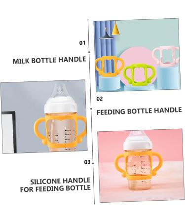 Ibasenice 8 STK Bottle Handle Holder - Travel Utensils for Baby Dr. Brown Bottles - Orange - International Shipping - Buy Online on GoSupps.com