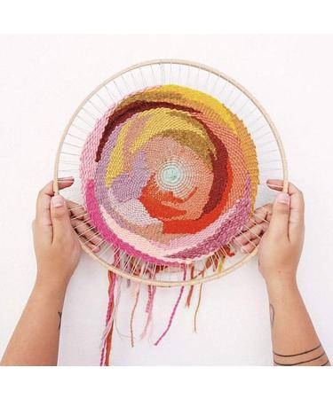 Handmade Wooden Knitting Loom - Multifunctional DIY Weaving Machine for Coasters and Vintage Style Projects - Buy Online on GoSupps.com